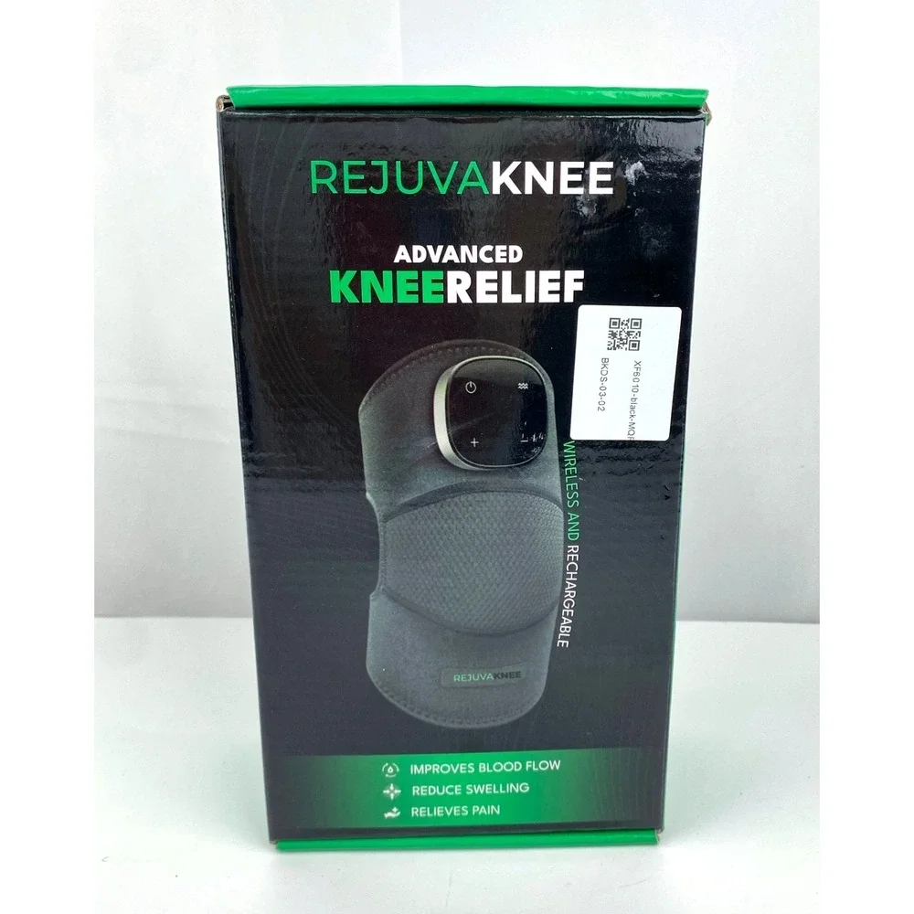 RejuvaKnee Advanced Knee Relief Heat Massage Compression Wireless & Rechargeable